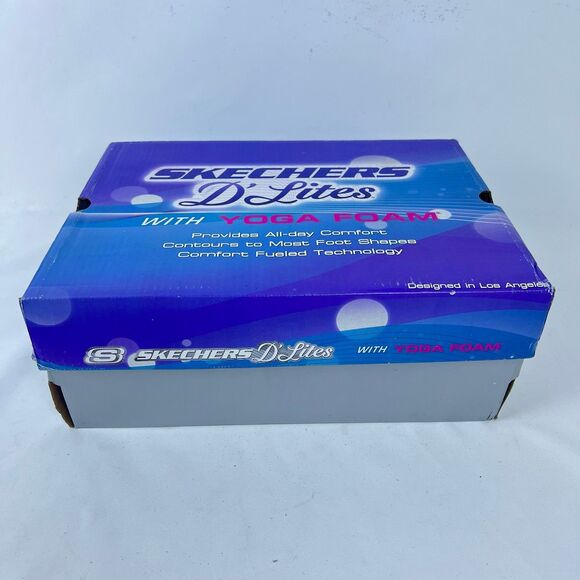 Skechers D'Lites w/ Yoga Foam | Black | Women's 7 - Picture 9 of 10